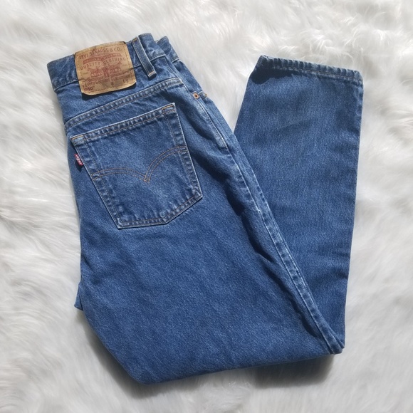 Levi's Denim - Levi's 550 relaxed fit, tapered leg size 12